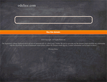 Tablet Screenshot of odelice.com
